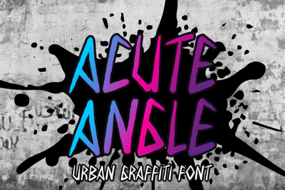 Acute Angle: A Bold Typeface for Web Design