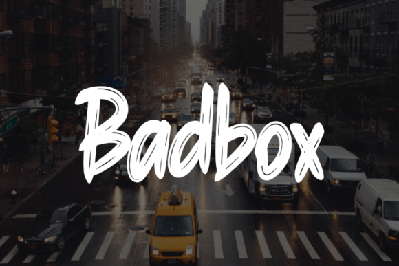 Badbox Font: A Bold Typeface for Modern Web Design