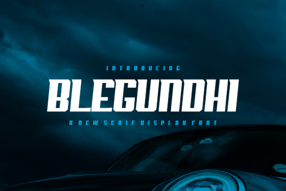 Blegundhi: A Bold Serif Font for Strong Brand Identity