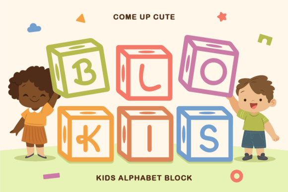Blokis Font: Playful Type for Makers