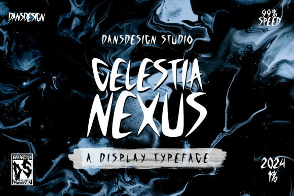 Celestia Nexus: A Bold Typeface for Edgy Campaigns