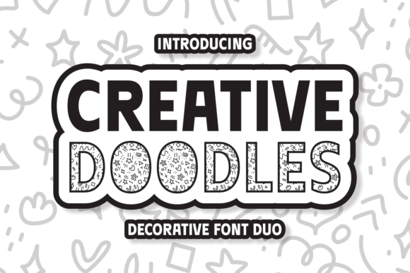 Creative Doodles Font for Crafters
