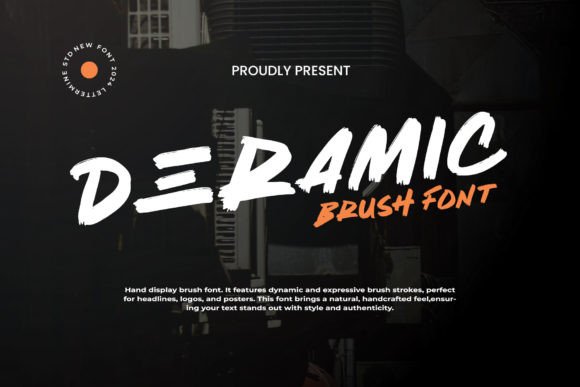 Deramic Font Review: Bold Script for Campaigns