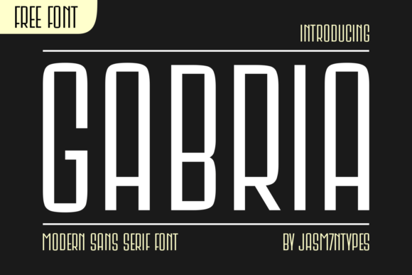 Designing With Gabria: A Bold Sans Serif Typeface