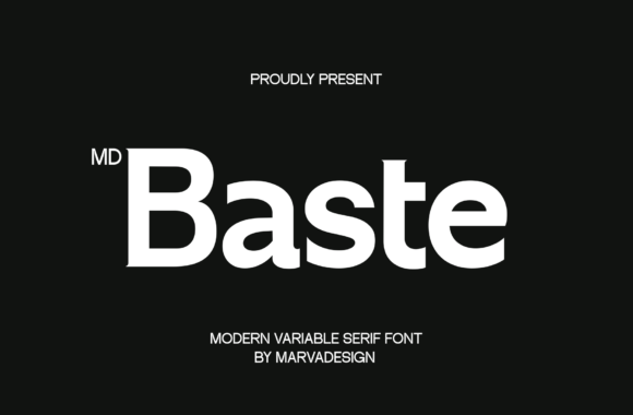 Elevate Your Brand with the Md Baste Typeface