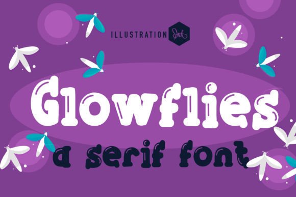 Glowflies: A Bold Sans Serif Typeface for Editorial Design