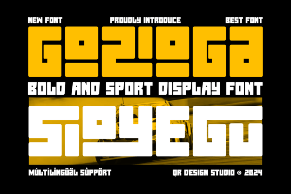 Gozioga Sioyegu: A Bold Typeface for Makers