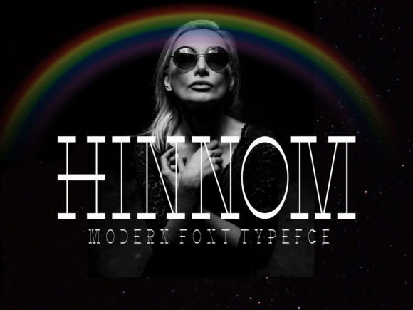 Hinnom Font: Bold Slab Serif for Campaigns
