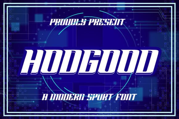 Hodgood: A Serif Font for Bold Branding