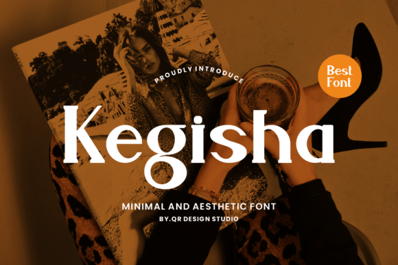Kegisha Serif Font for Bold Craft Designs