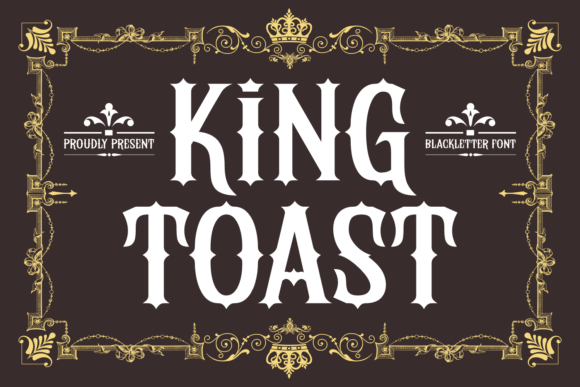 King Toast Typeface for Bold Branding