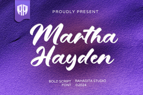 Martha Hayden Font for Business Branding