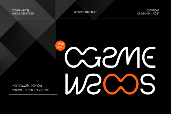 Ogame Weoos: A Bold Sans Serif Typeface for Modern Branding