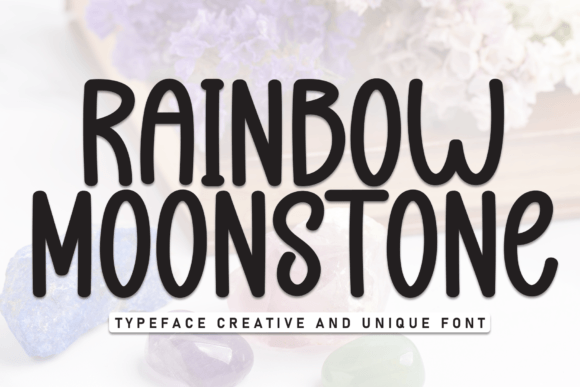 Rainbow Moonstone Font for Business Branding