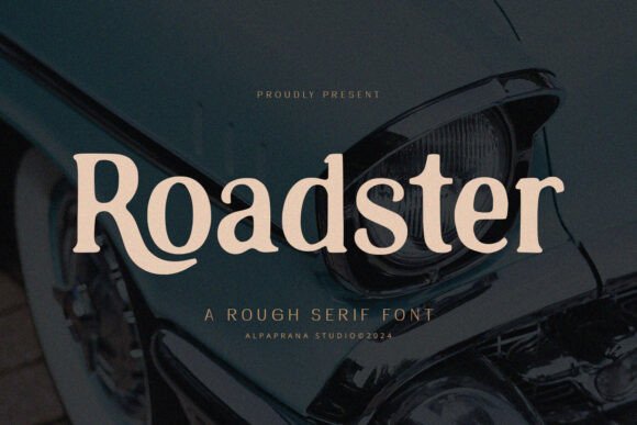 Roadster: The Bold Serif Font for Marketers