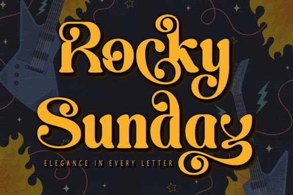 Rocket Sunday Font: Elevate Your Brand Identity