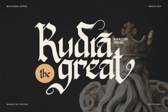 Rudra Great Typeface for Bold Campaigns