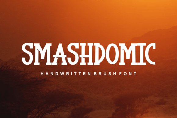 Smashdomic: A Bold Typeface for Editorial Impact
