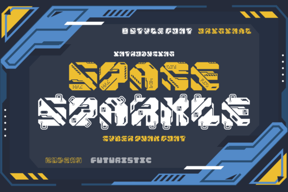 Space Sparkle Font: A Cyberpunk Editorial Choice