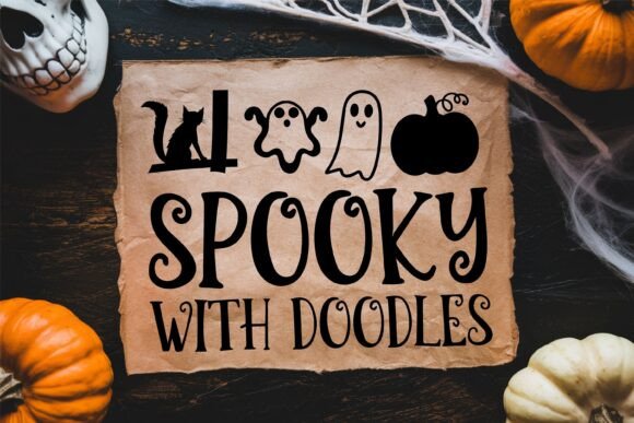 Spooky with Doodles Font for Bold Campaigns