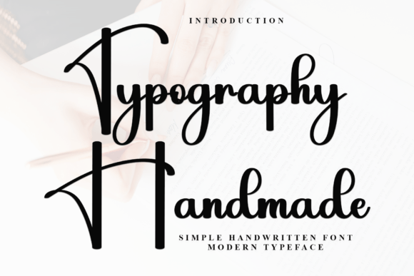 Typography Handmade: A Bold Display Font for Digital Brands